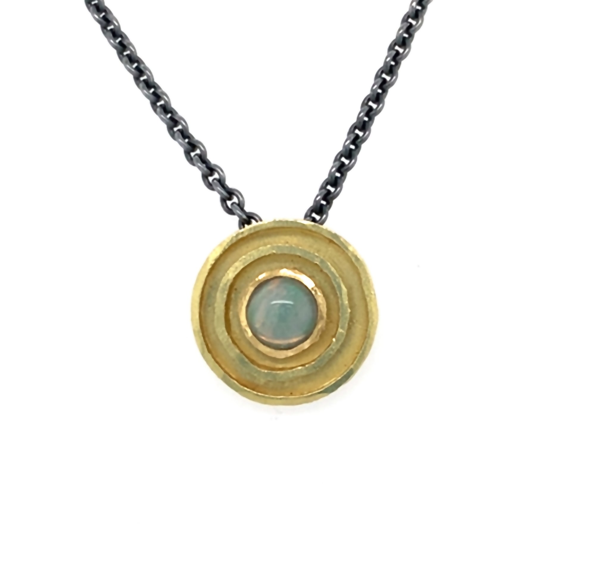 Anhänger Gold 750 Opal - C86