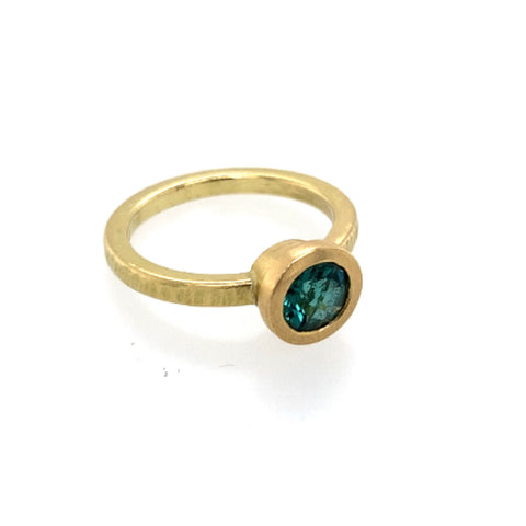 Ring Gold 750 Turmalin facettiert 0.69 ct- R170
