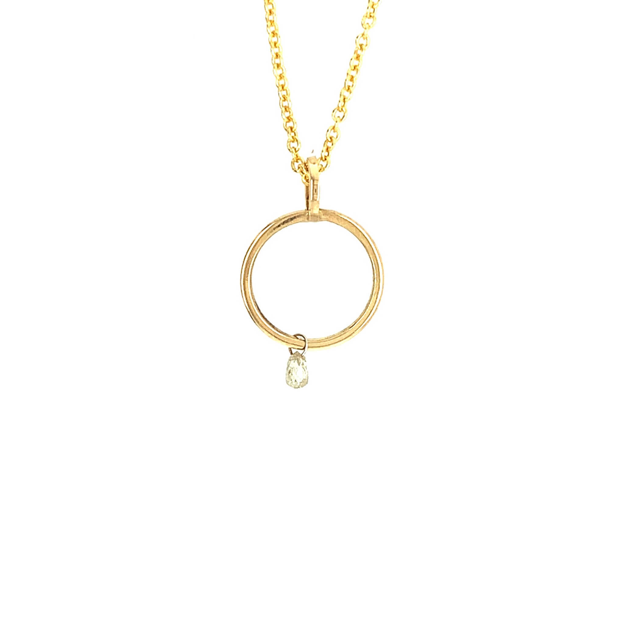 Anhänger Gold 750  Diamant - C36