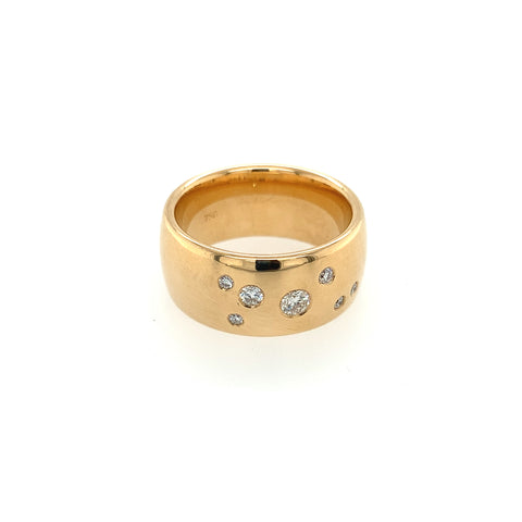 Ring Roségold 750 Brillanten zus. 0.3 ct - R64