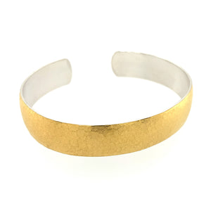 Armreif Silber Gold 999 - A14