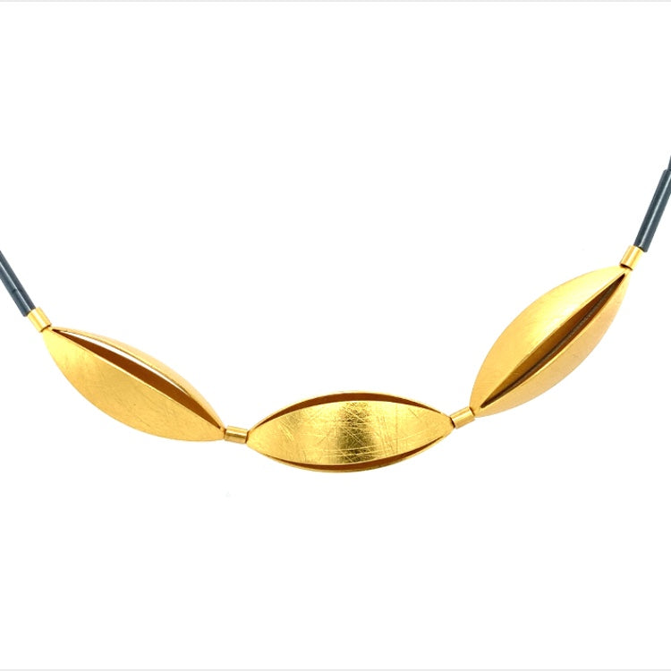 Collier Silber vergoldet 999 - C135