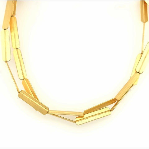Collier Silber vergoldet 999 - C73