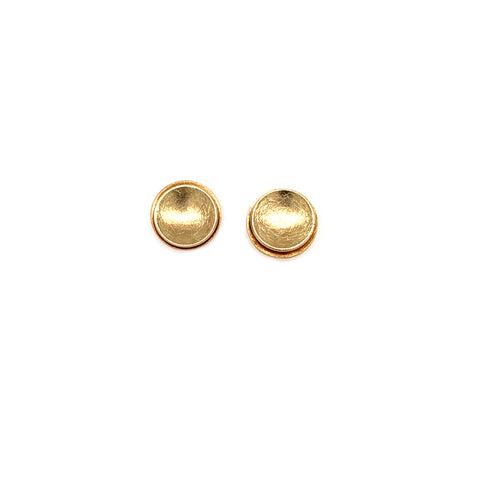 Ohrstecker Gold 585 Ø 10 mm - O199