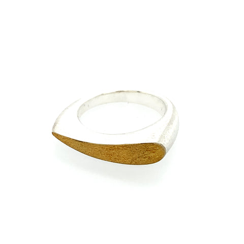 Ring Silber 925 Gold 900 - R119