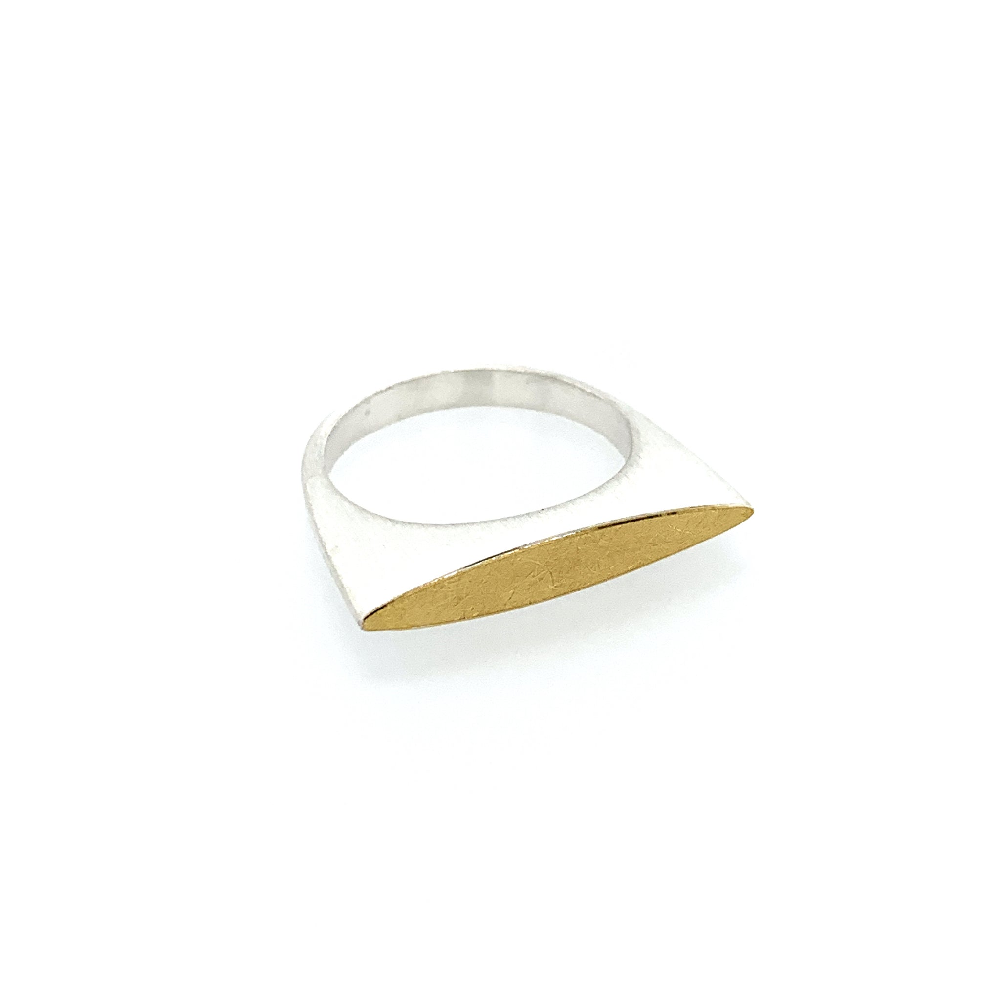 Ring Silber 925 Gold 900 - R127