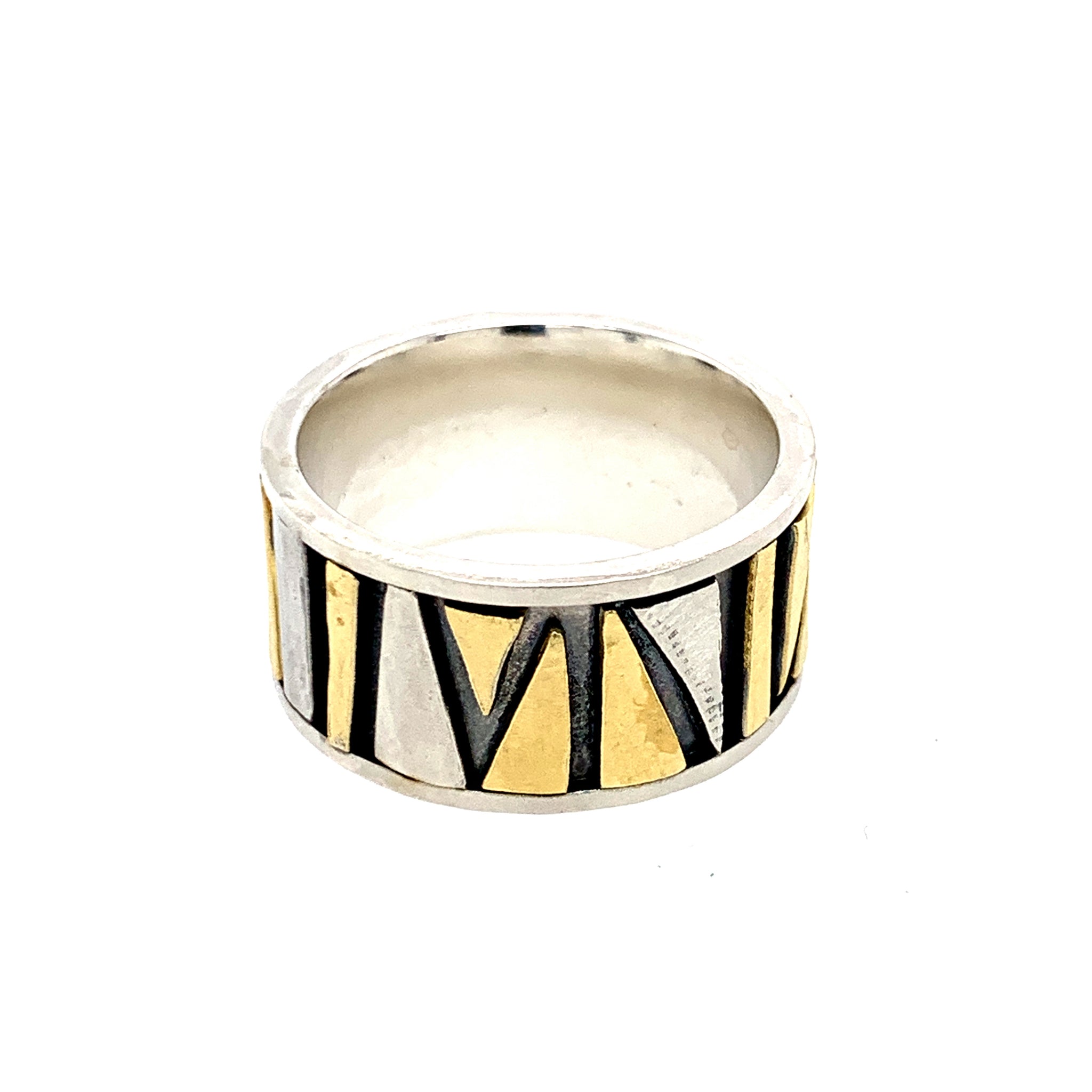 Ring Silber 925 Gold 900 - R96