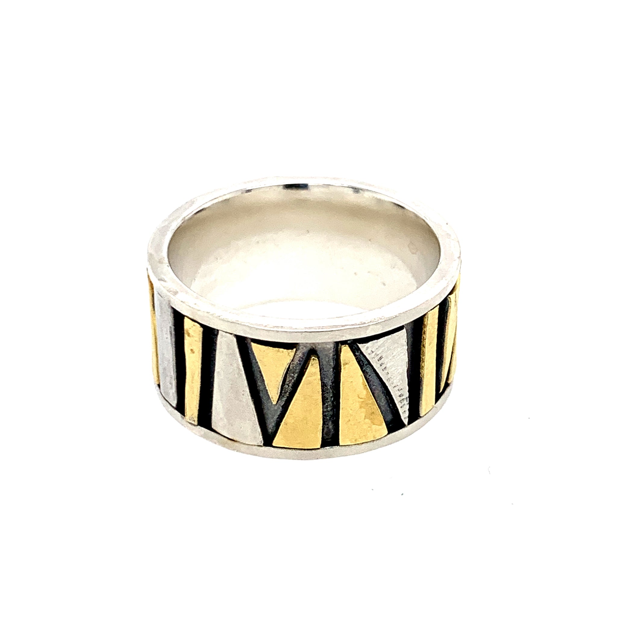 Ring Silber 925 Gold 900 - R96